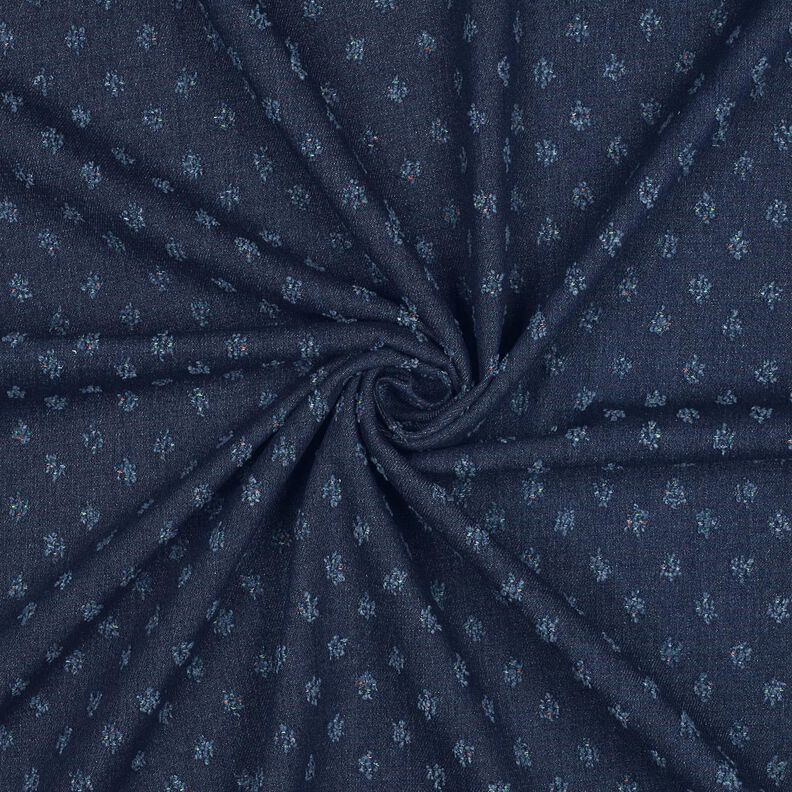 Denim cotton blend dobby – midnight blue, image number 3