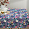 Cotton Cretonne butterflies and flowers – blue grey/pink,  thumbnail number 5