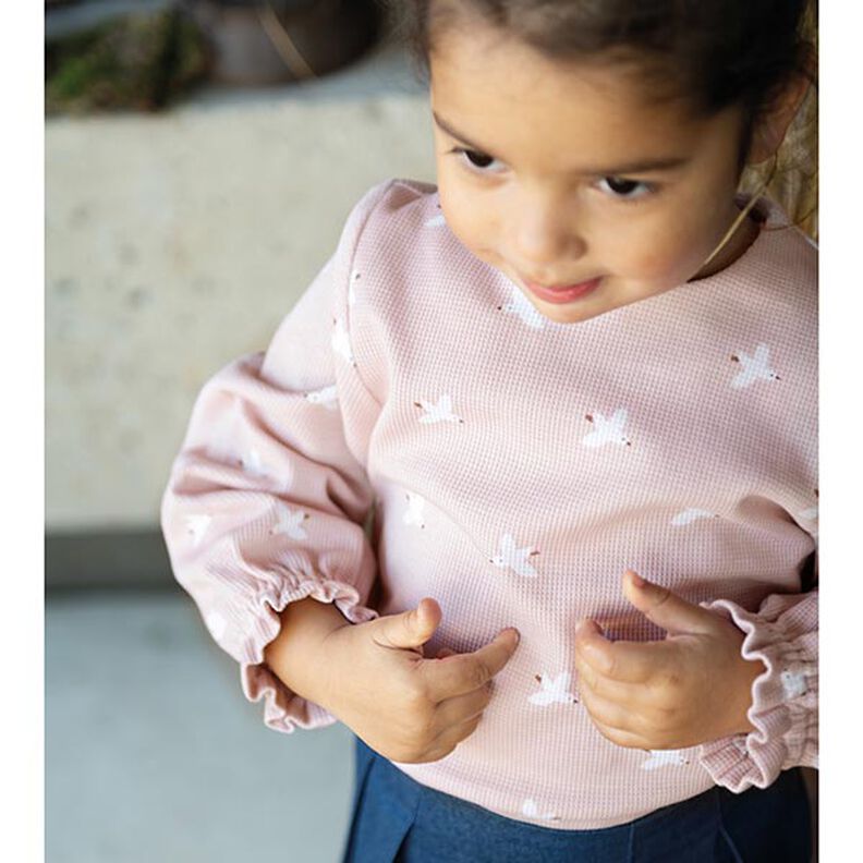 Waffle Jersey Birds | by Poppy – rosé, image number 8
