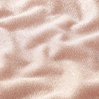 Jersey crinkle metallic look – salmon, 
