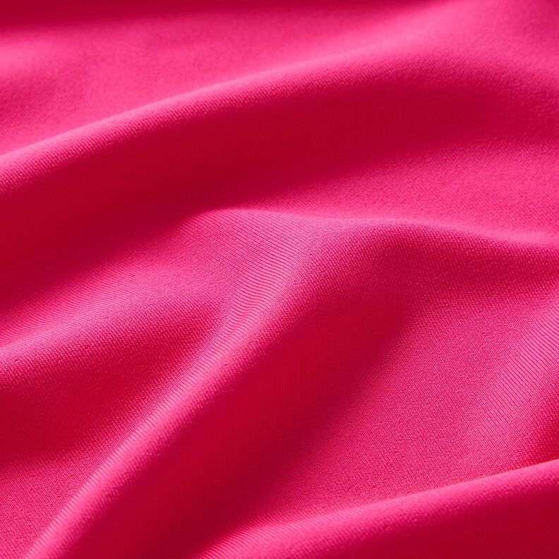 Plain sports and functional jersey – intense pink,  image number 3