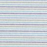 Decor Fabric Half Panama Multicoloured Stripes Recycled – light turquoise,  thumbnail number 1