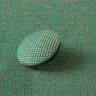 Covered Button - Outdoor Decor Fabric Agora Panama - dark green,  thumbnail number 2