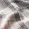 Stretch Trouser Fabric Tartan – slate grey/rosé,  thumbnail number 2