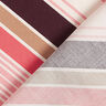 Cotton horizontal stripes – white/lobster,  thumbnail number 4