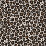 Double Gauze/Muslin Leopard Print – light taupe/black,  thumbnail number 1
