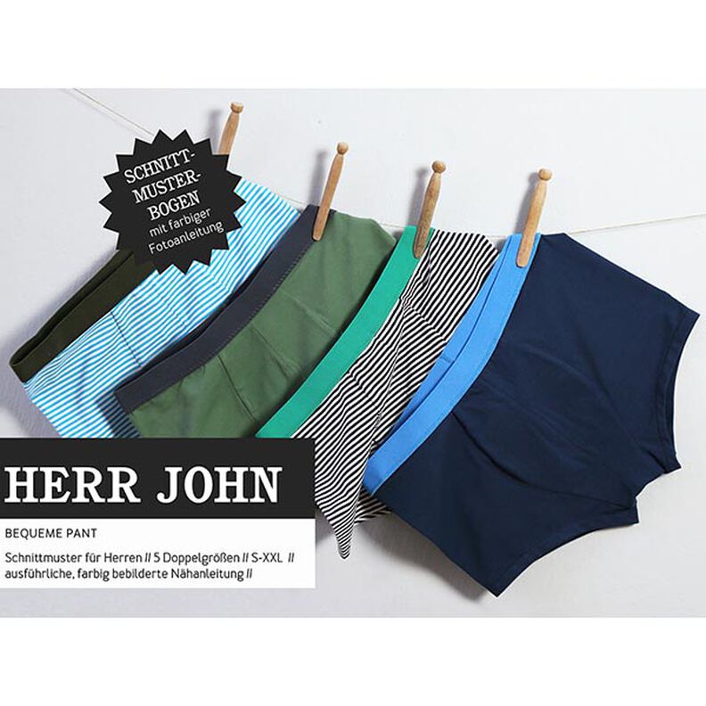 HERR JOHN Comfortable Men’s Pants | Studio Schnittreif | S-XXL,  image number 1