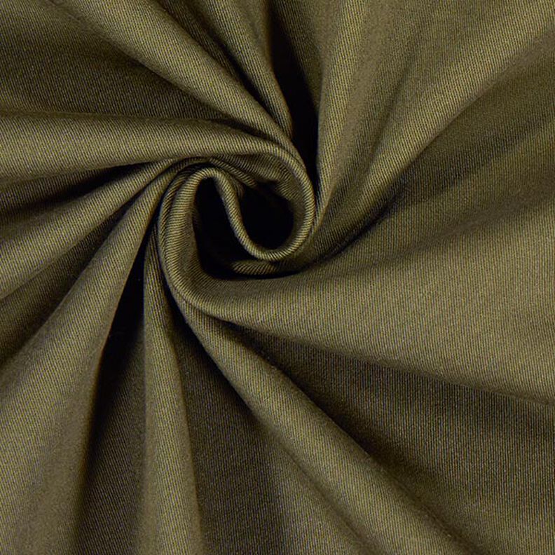 Cotton Twill Stretch – olive,  image number 2
