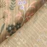 GOTS Double Gauze/Muslin Spring flower meadow | Poppy Fabrics – dark beige,  thumbnail number 4