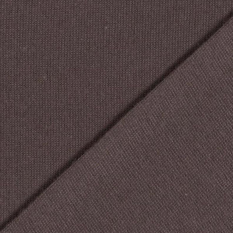 Cuffing Fabric Plain – black brown,  image number 5