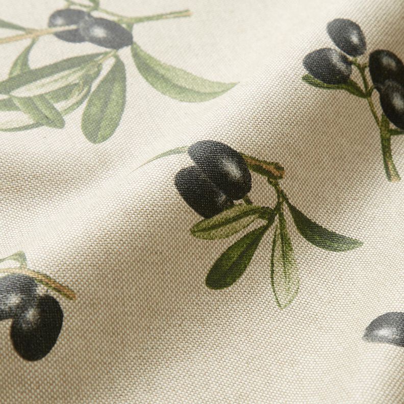 Coated Cotton olive branches – natural/pine,  image number 3