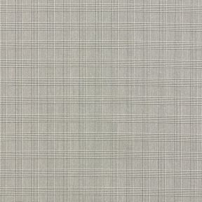 Prince of Wales check trouser fabric – light grey, 