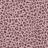 Viscose Linen Blend Leopard Print | Poppy Fabrics – light dusky pink/aubergine,  thumbnail number 1