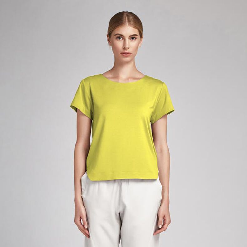 Cotton Poplin Plain – light yellow,  image number 6