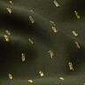 Glitter droplets viscose fabric – dark green,  thumbnail number 3