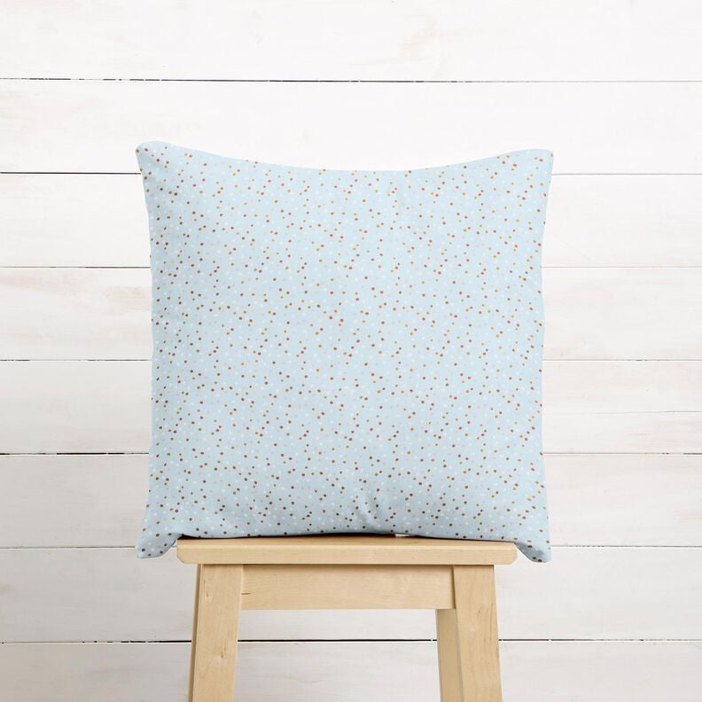 Cotton Cretonne Polka Dots – light blue, image number 8