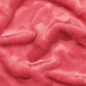 Faux Fur hearts | Poppy Fabrics – hollyhock, 