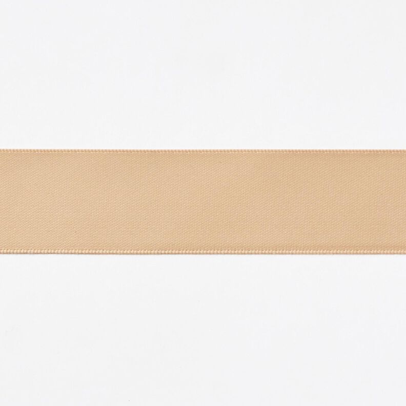 Satin Ribbon [25 mm] – beige,  image number 1