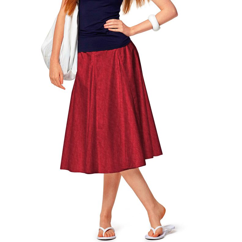 Lightweight linen blend pre-washed – carmine, image number 7