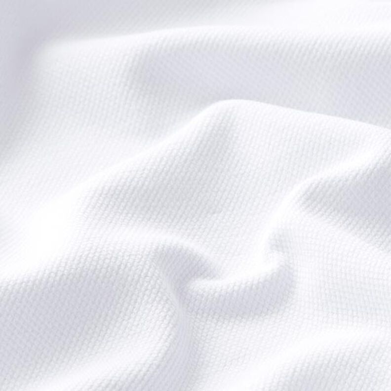 Cotton Jersey Fine Piqué – white,  image number 2