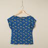 Cotton Jersey Chameleon – denim blue/lime green,  thumbnail number 7
