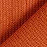 Cotton waffle jersey Plain – terracotta,  thumbnail number 3