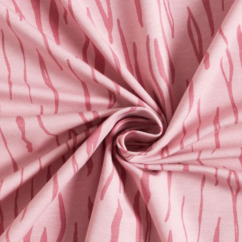 Zebra cotton jersey – light dusky pink, image number 3