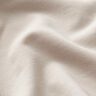 Light Cotton Sweatshirt Fabric Plain – natural,  thumbnail number 4