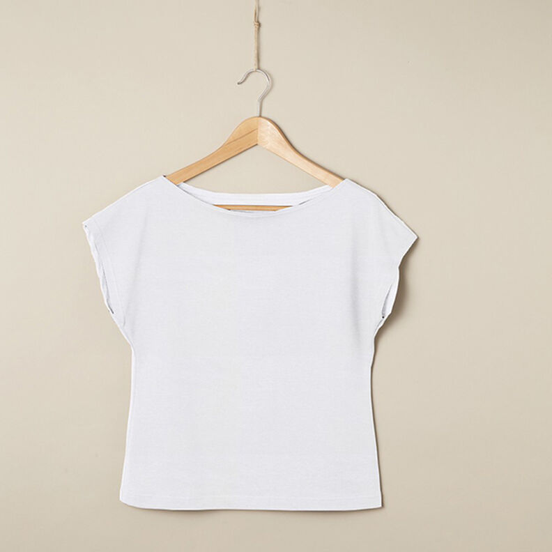 PUL Cotton Jersey Plain – white,  image number 5