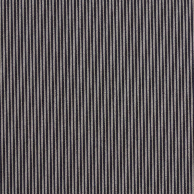 Shirt fabric vertical stripes – black/grey, image number 1