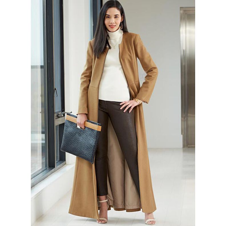 Misses'/Miss Petite and Women's/Women Petite Coats and Belt, McCall's | 8 - 16,  image number 6