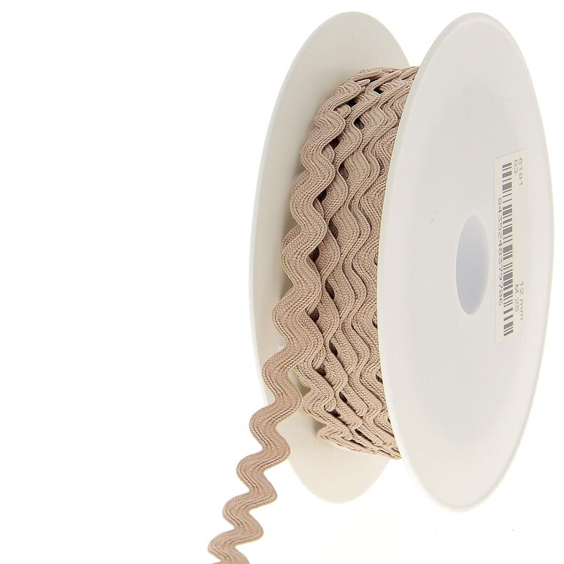 Serrated braid [12 mm] – beige,  image number 3