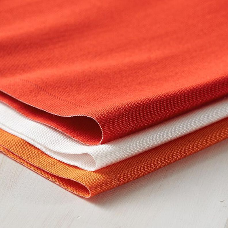 Outdoor Deckchair fabric Plain 45 cm – orange,  image number 3