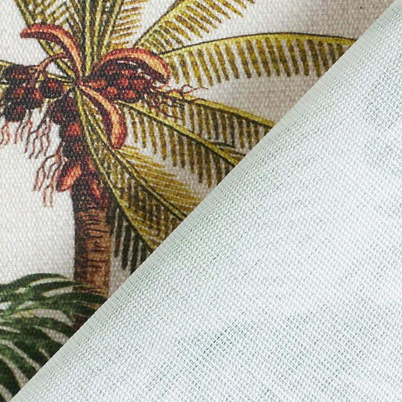 Outdoor Fabric Canvas palms – natural/light olive,  image number 4