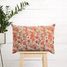 Decorative fabric, half Panama, Flower Meadow – coral/natural,  thumbnail number 7