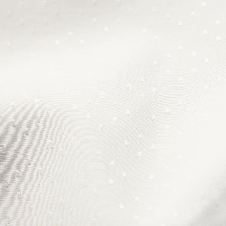 Satin dots blouse fabric – white,  image number 5