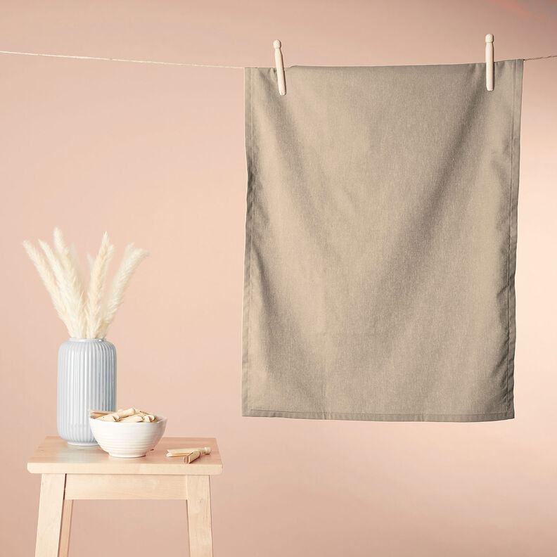 Cotton Cretonne Plain – cashew,  image number 8