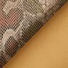 Faux leather snake look – beige/dark olive,  thumbnail number 4