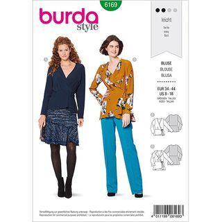 Wrap Top, Burda 6169 | 34-44, 