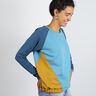FRAU LILLE - raglan jumper with diagonal dividing seams, Studio Schnittreif  | XS -  XXL,  thumbnail number 3