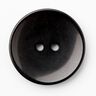 2-hole button shiny [Ø 25 mm] – black,  thumbnail number 1