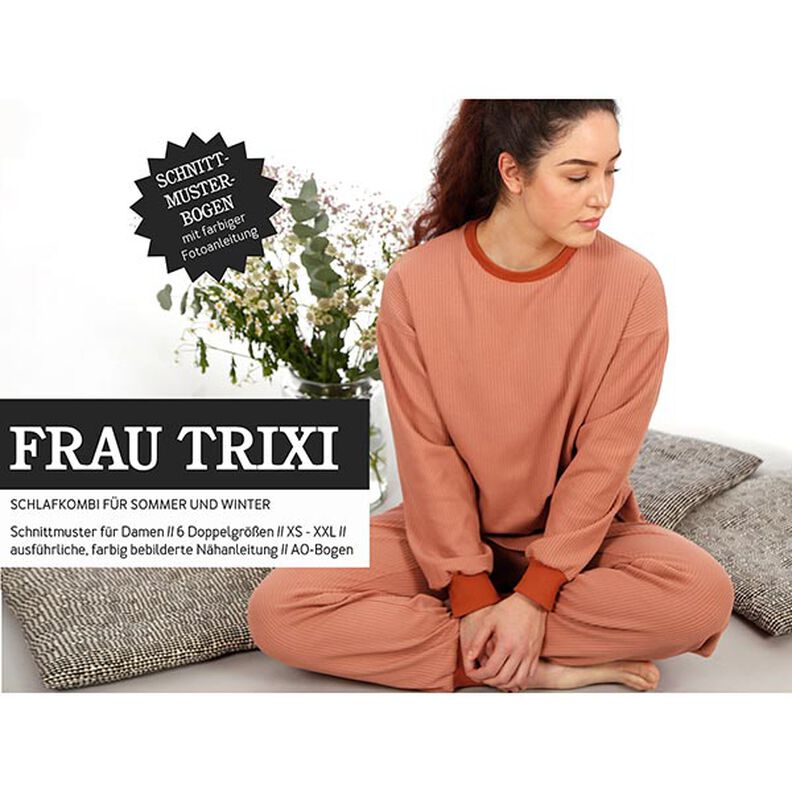 FRAU TRIXI Sleep Set for Summer and Winter | Studio Schnittreif | XS-XXL,  image number 1