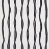 Decor Fabric Half Panama wavy stripes – black/ivory,  thumbnail number 1