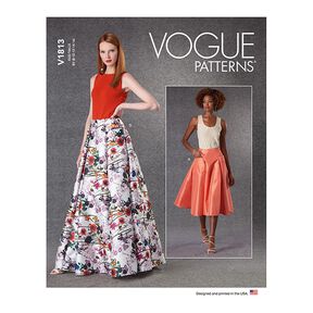 Skirt, Vogue 1813 | 34-42, 