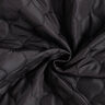 Quilted Fabric Circle Print – black,  thumbnail number 3