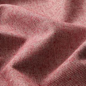 Decorative fabric, ribbed texture, recycled – burgundy, 