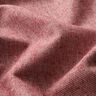 Decorative fabric, ribbed texture, recycled – burgundy,  thumbnail number 2