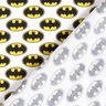 Cotton Poplin Batman logo Licensed Fabric | DC Comics – white,  thumbnail number 4