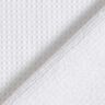 Towelling Fabric/Waffle Piqué Plain – white,  thumbnail number 5