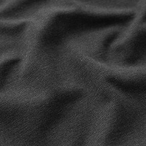 Bamboo Viscose Jersey Plain – black, 